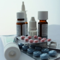 Sammlung verschiedener Medikamente