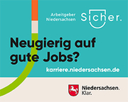 Frage im Bild: Neugierig auf Jobs?