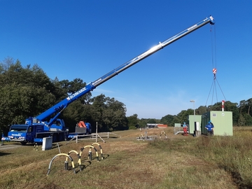 Abtransport Gasbehandlungsanlage 2020