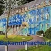 Amt Oldenburg mit Text "Bekanntmachung"